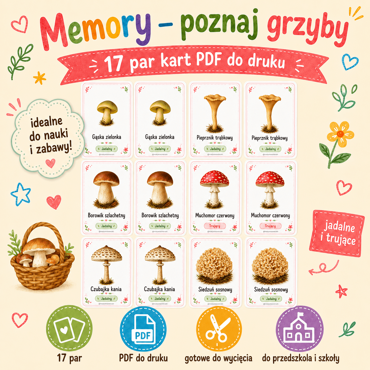 Memory - Grzyby