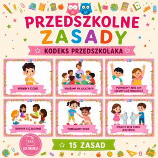Przedszkolne zasady