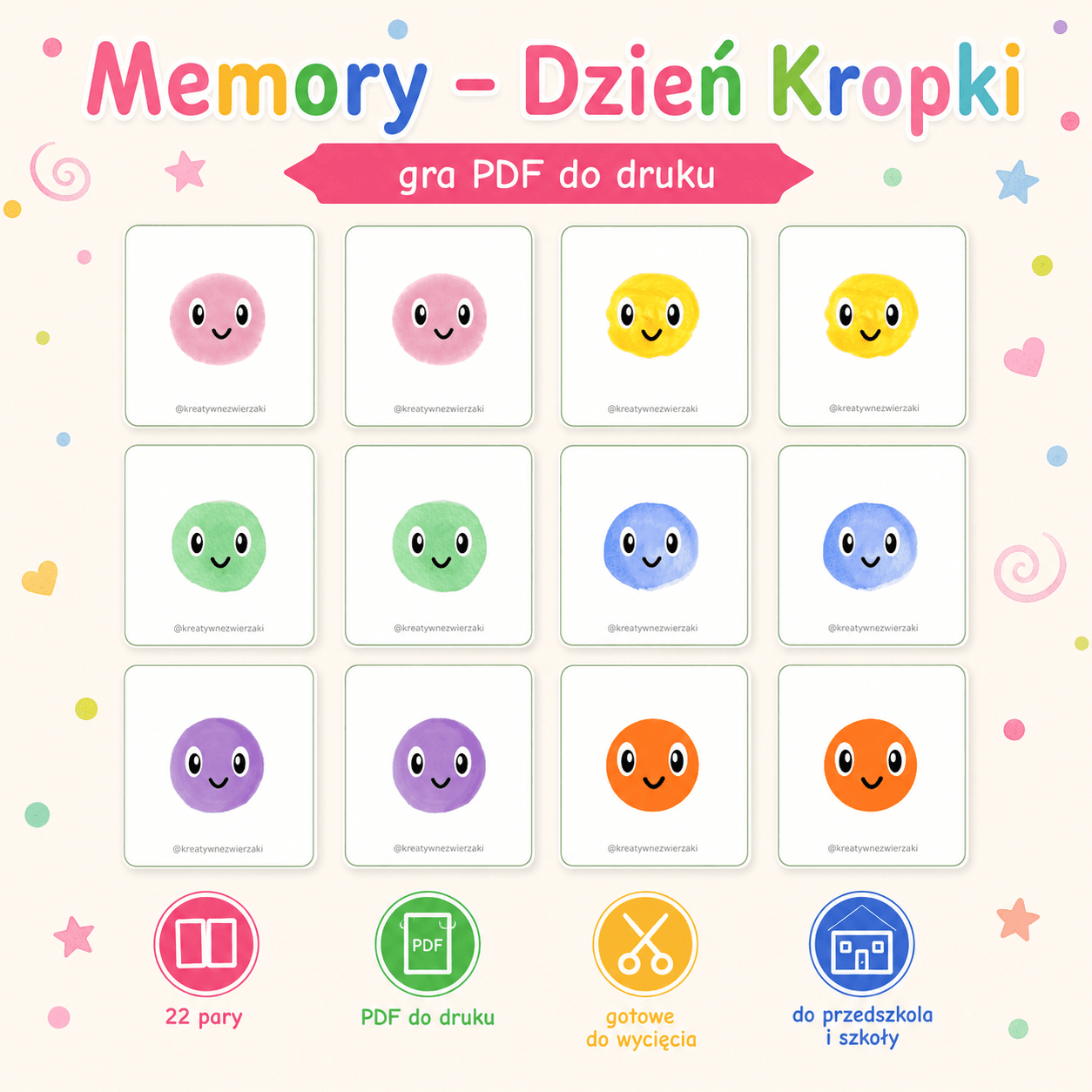 Memory - Dzień kropki