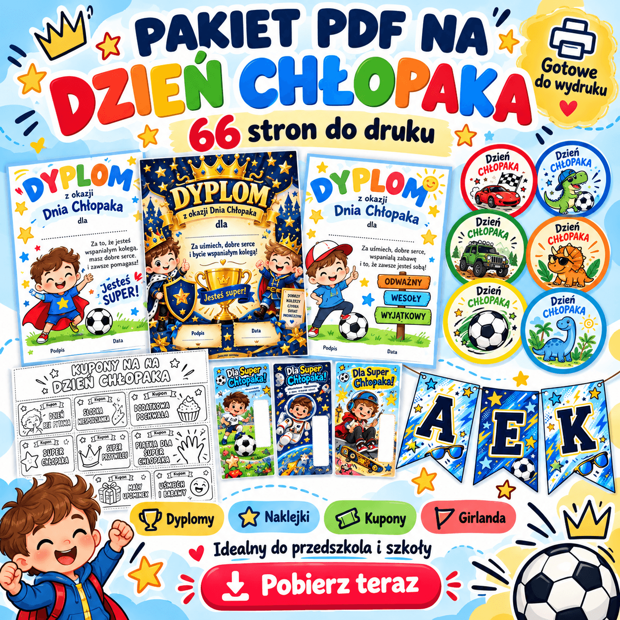Mega Zestaw na "Dzień Chłopaka"