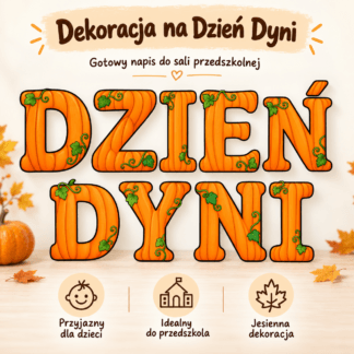 Napis Dzień Dyni