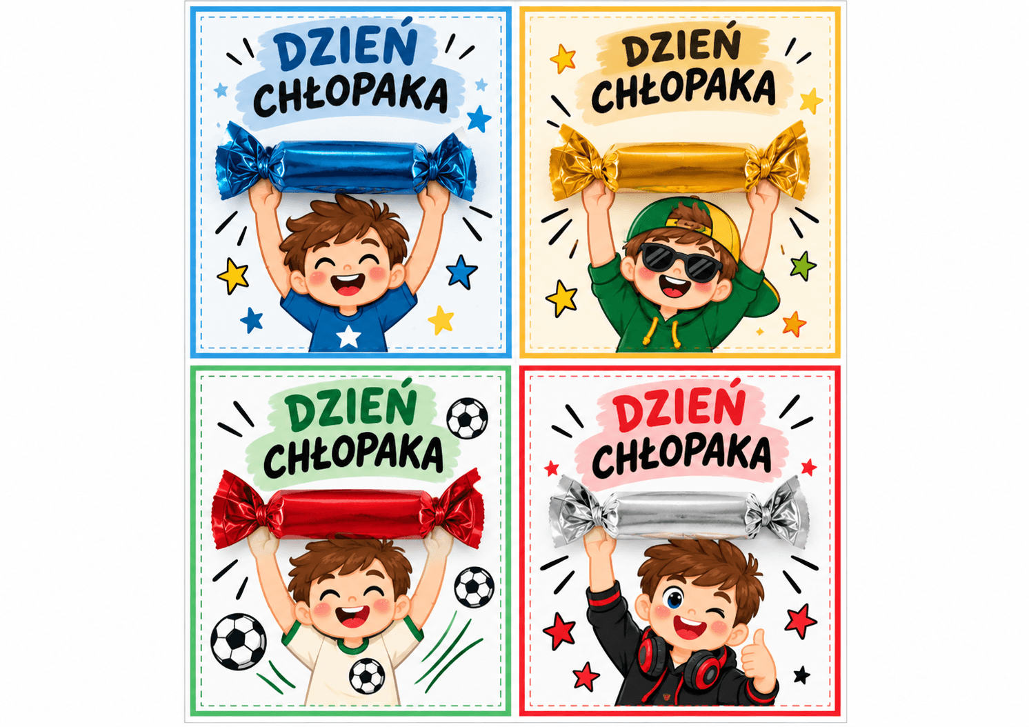 Szablony na Upominki - Dzień Chłopaka - obrazek 3