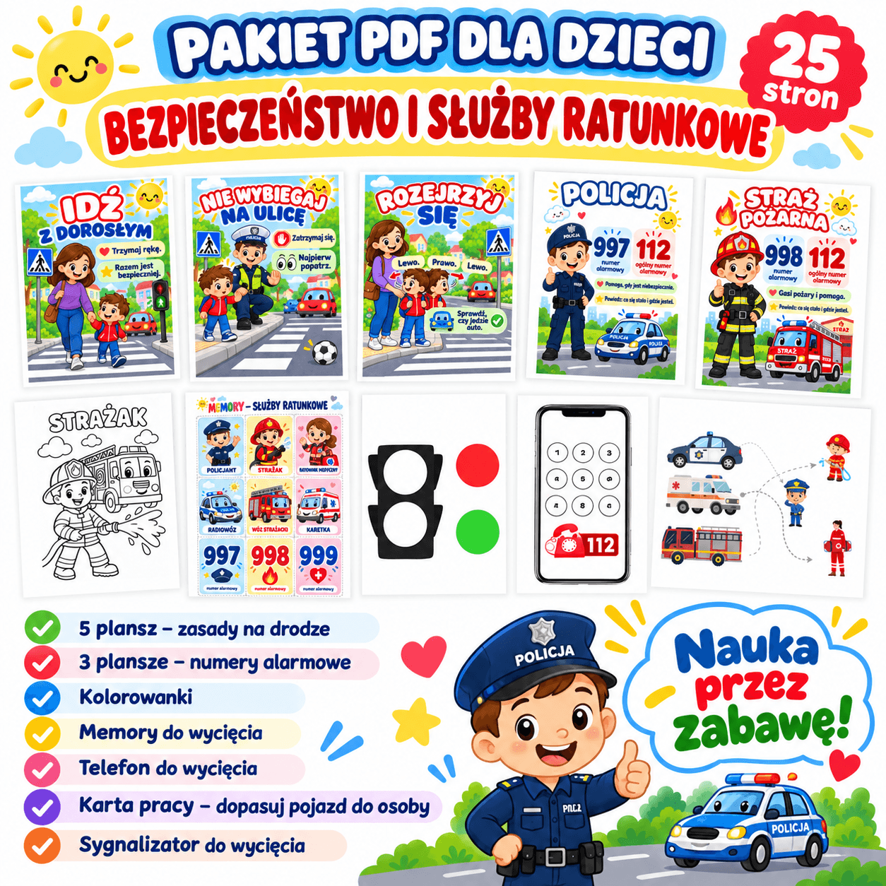 Pakiet edukacyjny „Bezpieczeństwo i służby ratunkowe”