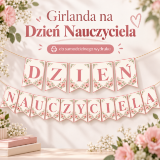 Napis Dzień Nauczyciela